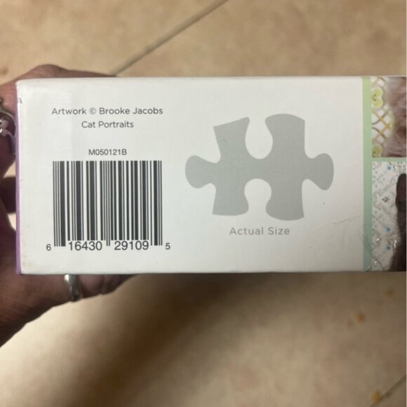 Galison "Cat Portraits" Jigsaw Puzzle 500 Pieces - Picture 4 of 6